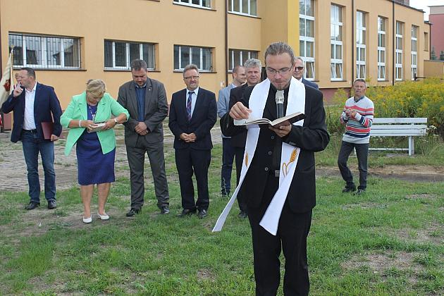Otwarcie boiska przy Powiatowym Centrum Edukacyjnym