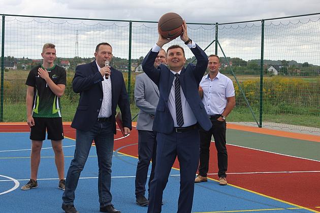Otwarcie boiska przy Powiatowym Centrum Edukacyjnym