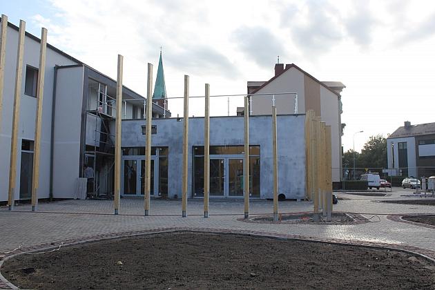 BAZA na ukończeniu. Przy ul. Łokietka powstaje Klub Osiedlowy