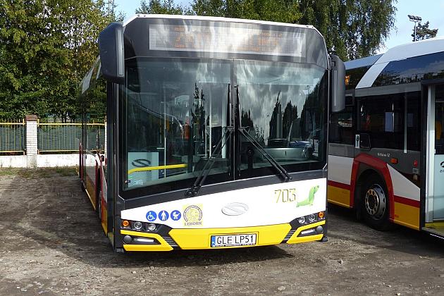 Nowe Solarisy w komplecie. Prezentacja autobusów w bazie ZKM-u