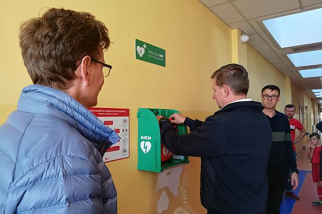 Zawody z pierwszej pomocy i pokaz użycia defibrylatora