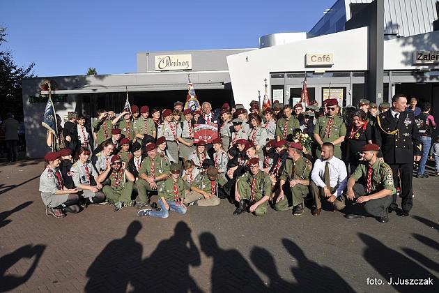 Harcerze z Lęborka na 75. rocznicy Operacji Market Garden