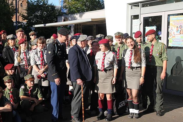 Harcerze z Lęborka na 75. rocznicy Operacji Market Garden