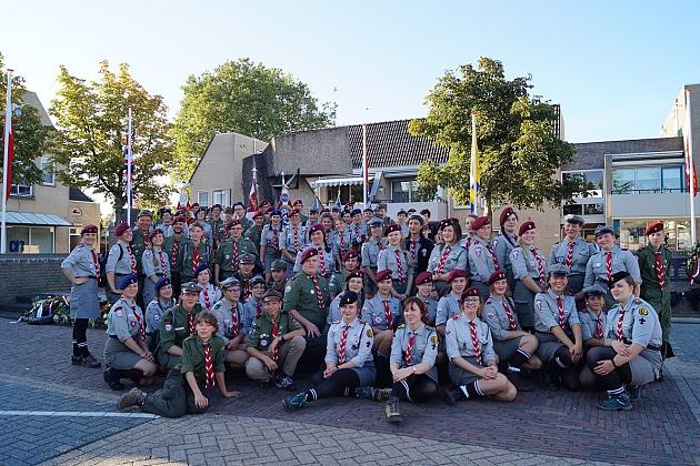Harcerze z Lęborka na 75. rocznicy Operacji Market Garden