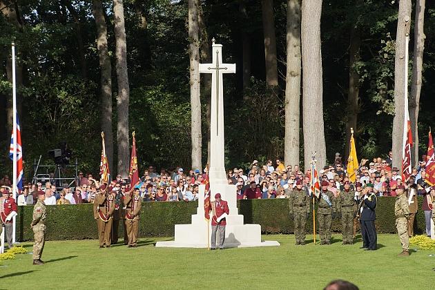 Harcerze z Lęborka na 75. rocznicy Operacji Market Garden