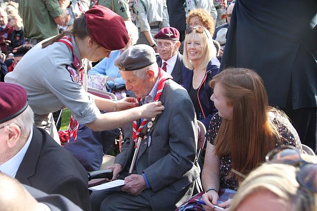 Harcerze z Lęborka na 75. rocznicy Operacji Market Garden