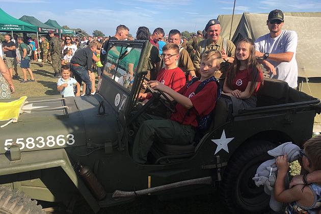 Harcerze z Lęborka na 75. rocznicy Operacji Market Garden