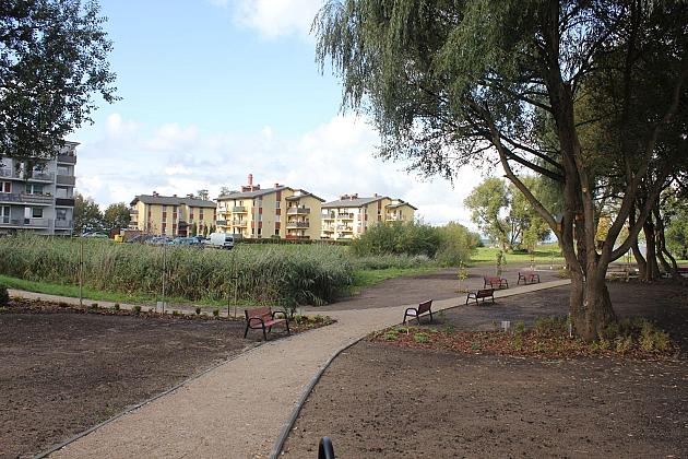 Nowy minipark przy ulicy Gierymskiego