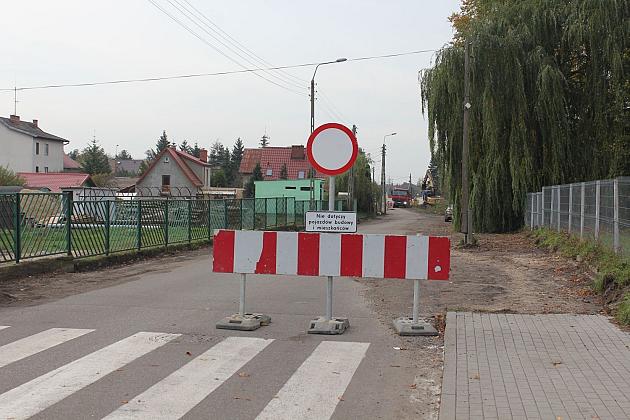 Prace drogowe na Weterynaryjnej