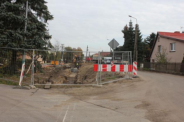 Prace drogowe na Weterynaryjnej