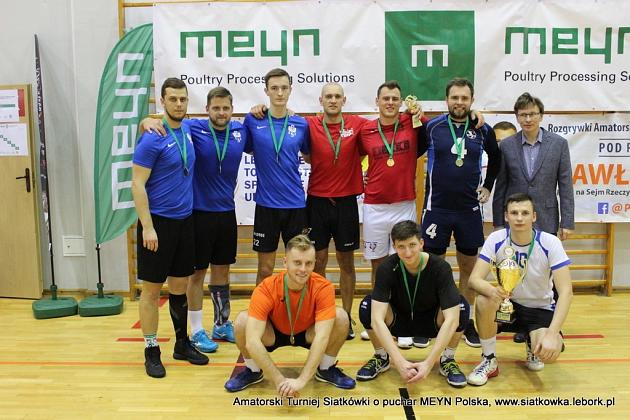 AZS Uniwersytet Gdański zwycięzcą Amatorskiego Turnieju Siatkówki o puchar MEYN Polska
