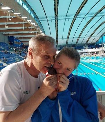 Pływaczka Weronika Klejna z brązowym medalem Mistrzostw Polski