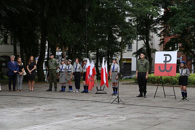 Lębork uczcił 77. Rocznicę wybuchu Powstania Warszawskiego