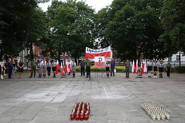 Lębork uczcił 77. Rocznicę wybuchu Powstania Warszawskiego