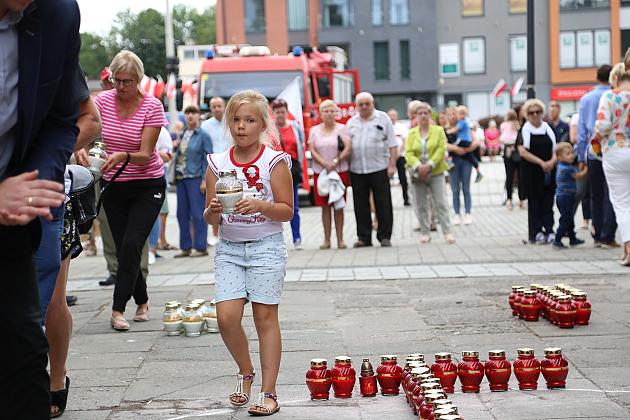 Lębork uczcił 77. Rocznicę wybuchu Powstania Warszawskiego