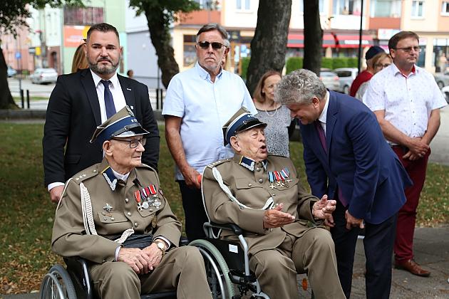 Lębork uczcił 77. Rocznicę wybuchu Powstania Warszawskiego