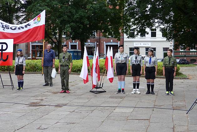 Lębork uczcił 77. Rocznicę wybuchu Powstania Warszawskiego