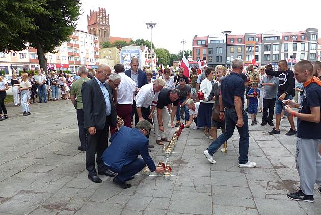 Lębork uczcił 77. Rocznicę wybuchu Powstania Warszawskiego