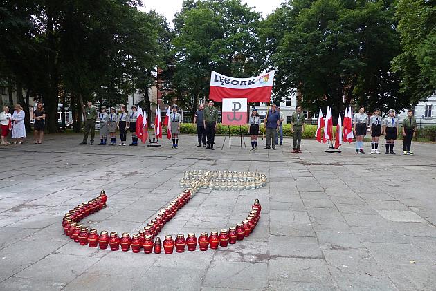 Lębork uczcił 77. Rocznicę wybuchu Powstania Warszawskiego