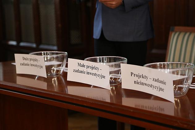 Wylosowano kolejność projektów na listach do głosowania w Budżecie Obywatelskim na 2023 rok