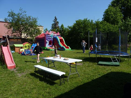 Piknik dla dzieci w rewitalizowanym obszarze