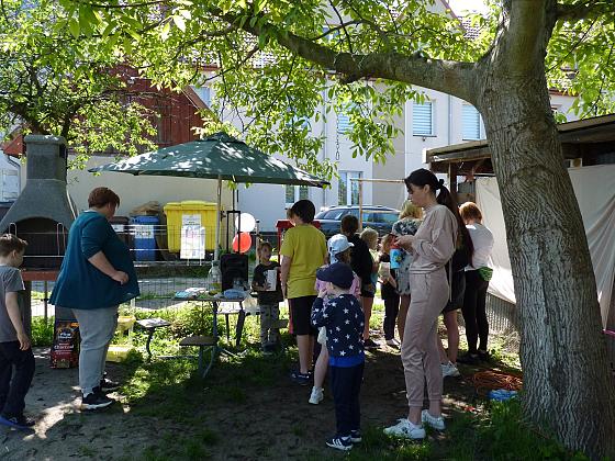 Piknik dla dzieci w rewitalizowanym obszarze