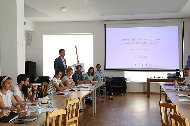 Zintegrowane Inwestycje Terytorialne Miejskiego Obszaru Funkcjonalnego Lęborka spotkanie konsultacyjne