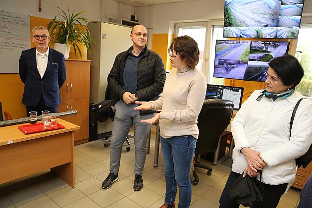 Delegacja z Gruzji w Lęborku: wizyta studyjna w zakresie termomodernizacji i odnawialnych źródeł energii