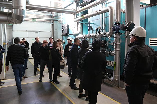 Delegacja z Gruzji w Lęborku: wizyta studyjna w zakresie termomodernizacji i odnawialnych źródeł energii