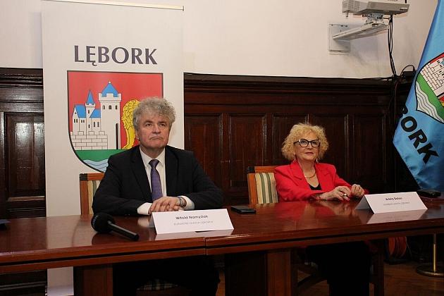 Budowa ulicy 8 Maja w Lęborku z budową kanalizacji deszczowej i przebudową gazociągu