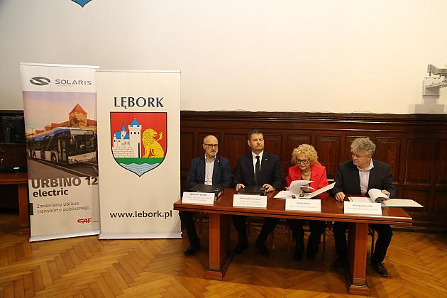 Podpisano umowę na dostawę autobusów elektrycznych dla Lęborka