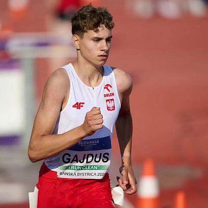 Michał Gajdus – 8. zawodnik w Europie U18 na dystansie 2000 m z przeszkodami!