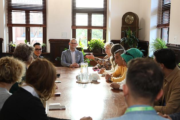 Nauczyciele z Włoch i Turcji z wizytą w ratuszu