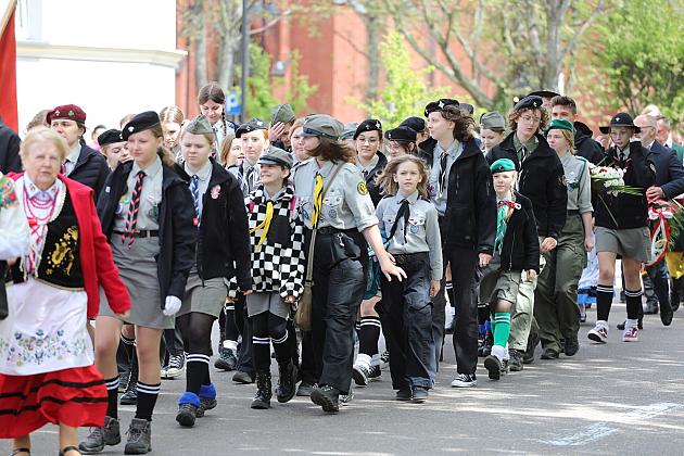 Lęborczanie uroczyście świętowali 234. rocznicę uchwalenia Konstytucji 3 Maja