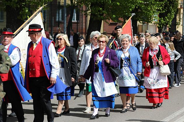 Lęborczanie uroczyście świętowali 234. rocznicę uchwalenia Konstytucji 3 Maja