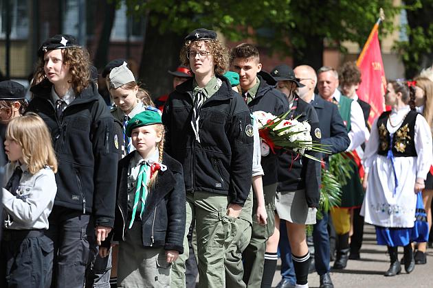 Lęborczanie uroczyście świętowali 234. rocznicę uchwalenia Konstytucji 3 Maja