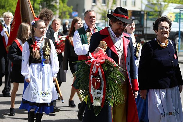 Lęborczanie uroczyście świętowali 234. rocznicę uchwalenia Konstytucji 3 Maja