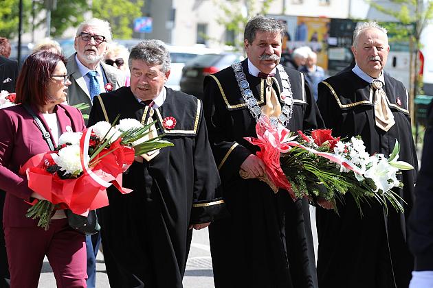 Lęborczanie uroczyście świętowali 234. rocznicę uchwalenia Konstytucji 3 Maja