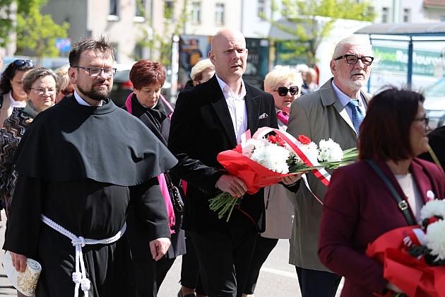 Lęborczanie uroczyście świętowali 234. rocznicę uchwalenia Konstytucji 3 Maja