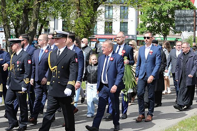 Lęborczanie uroczyście świętowali 234. rocznicę uchwalenia Konstytucji 3 Maja