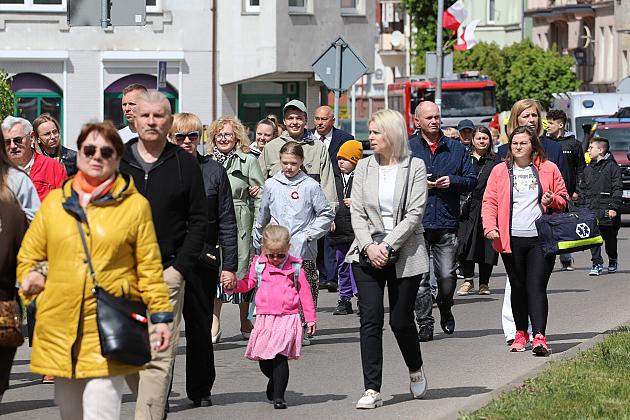 Lęborczanie uroczyście świętowali 234. rocznicę uchwalenia Konstytucji 3 Maja