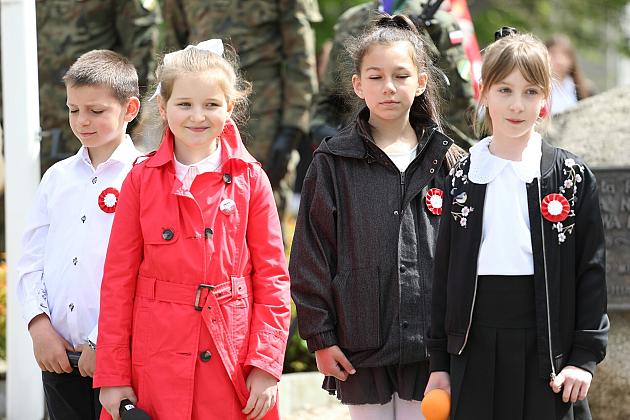 Lęborczanie uroczyście świętowali 234. rocznicę uchwalenia Konstytucji 3 Maja