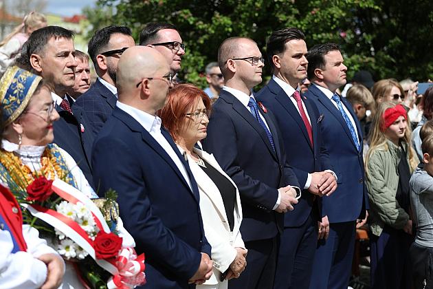 Lęborczanie uroczyście świętowali 234. rocznicę uchwalenia Konstytucji 3 Maja