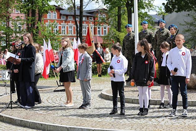 Lęborczanie uroczyście świętowali 234. rocznicę uchwalenia Konstytucji 3 Maja