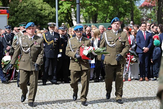 Lęborczanie uroczyście świętowali 234. rocznicę uchwalenia Konstytucji 3 Maja
