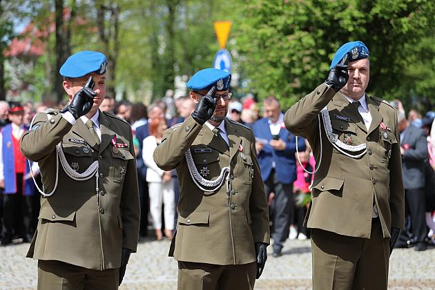 Lęborczanie uroczyście świętowali 234. rocznicę uchwalenia Konstytucji 3 Maja
