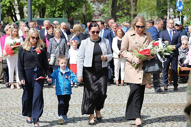 Lęborczanie uroczyście świętowali 234. rocznicę uchwalenia Konstytucji 3 Maja