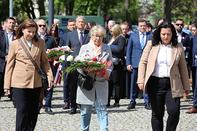 Lęborczanie uroczyście świętowali 234. rocznicę uchwalenia Konstytucji 3 Maja