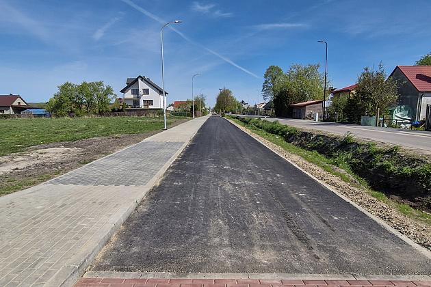 Drugi etap budowy ul. Myśliwskiej za nami