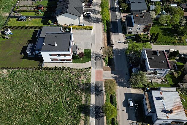 Drugi etap budowy ul. Myśliwskiej za nami